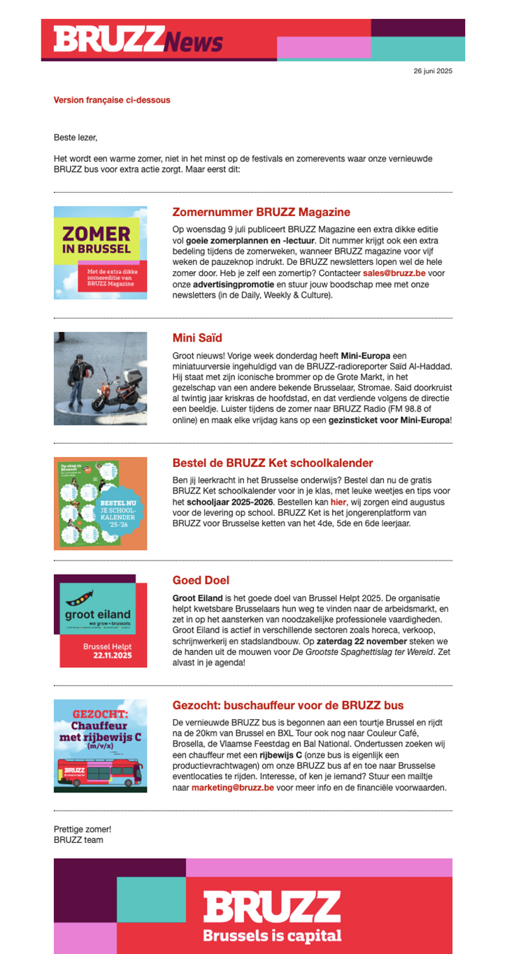 BRUZZ - enews